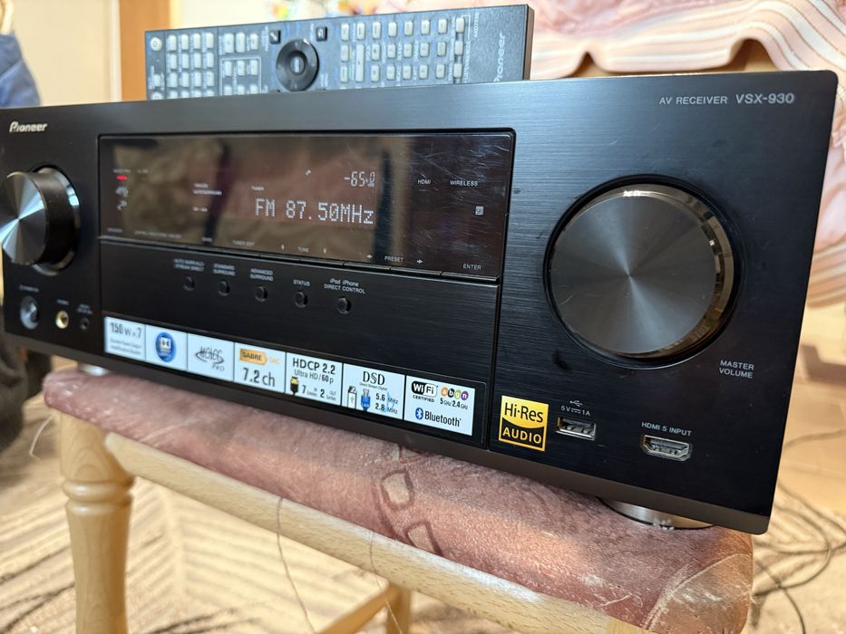 Pioneer VSX-930 7.2 канален Bluetooth Wi-FI