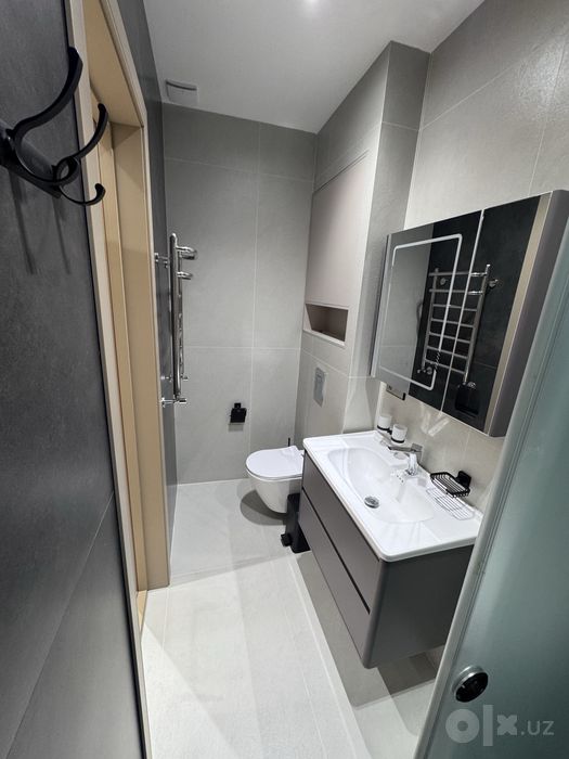 1 xonali, 47 m² yangi bino kvartira arendaga beriladi.