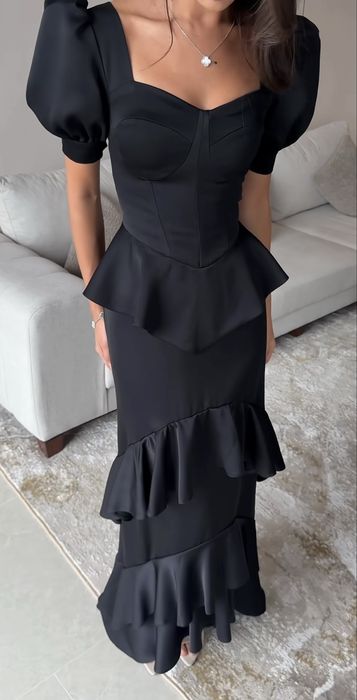 Платье Bergamo в черном цвете