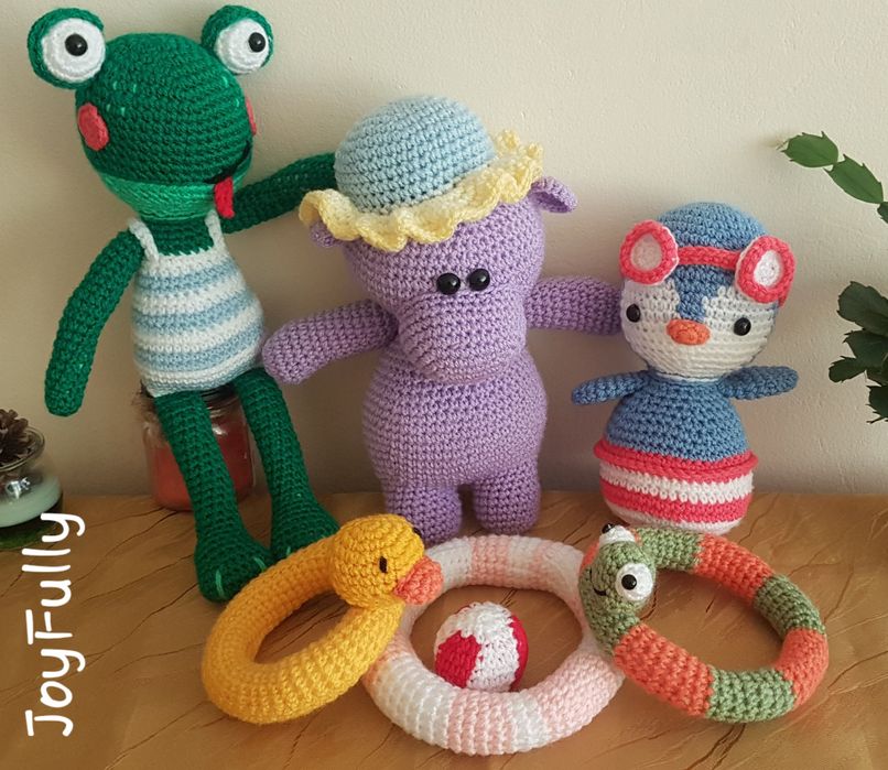 Плетени на една кука играчки