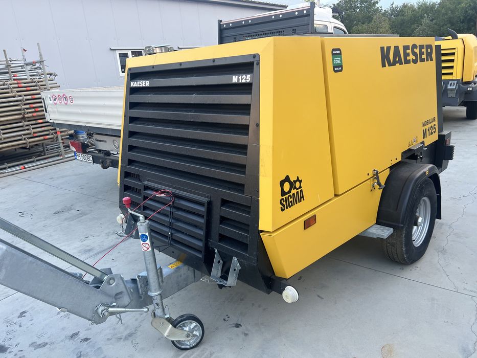 Vand / Inchiriez Motocompresor Kaeser M125 ( compair , atlascopco )