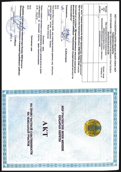 Участок в Боровом 10сот