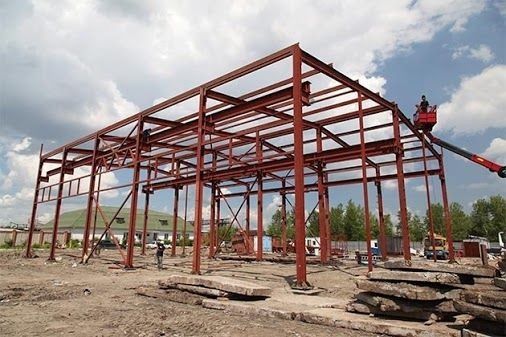 Металлоконструкции, монтаж сэндвич панелей