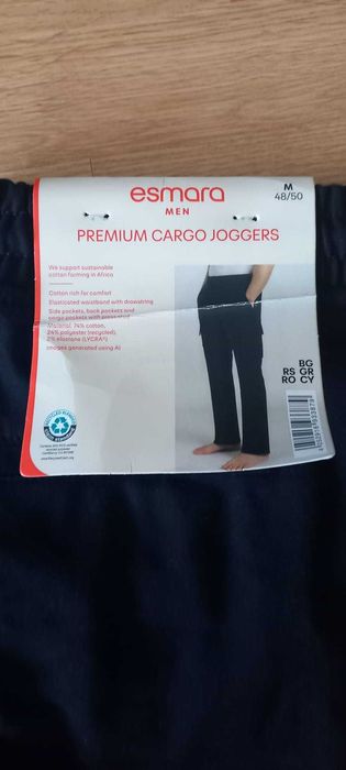 Pantaloni barbati cargo ,marime M ,cu eticheta