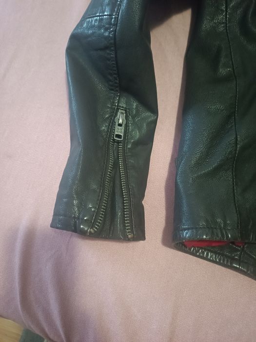 Geaca piele superdy bărbătească masime s-m