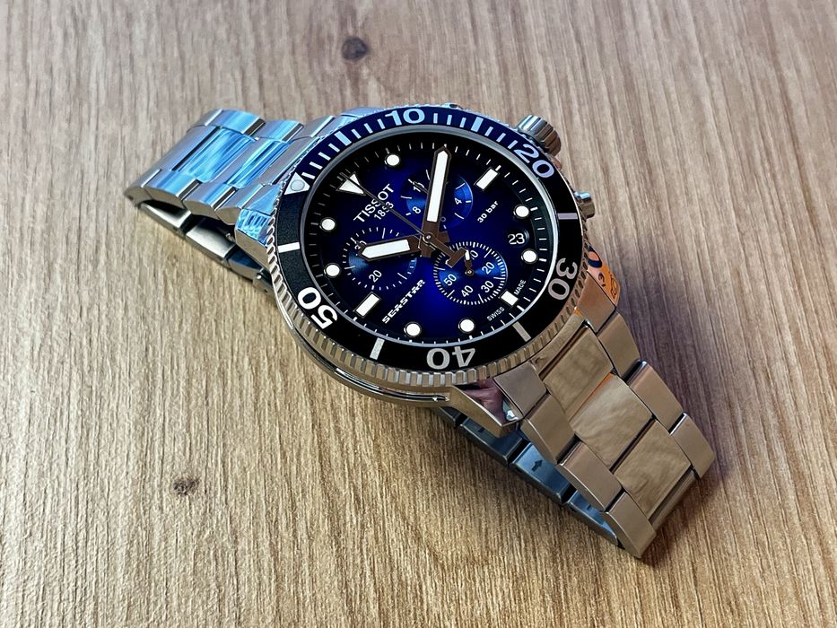 Tissot Seastar 1000 Chronograph Перфектен