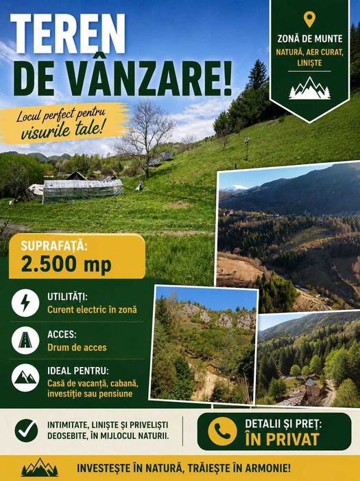 Teren de vanzare