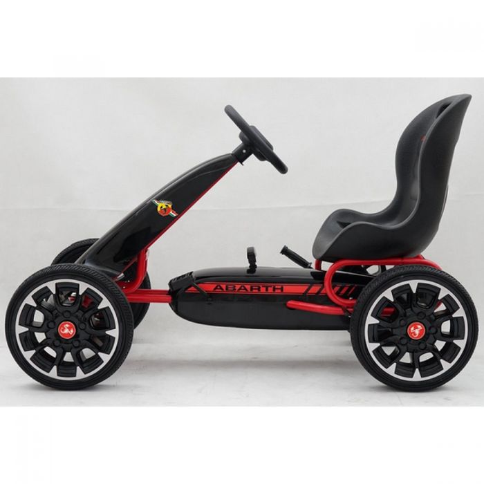 Картинг Abarth pedalGoKart с меки гуми