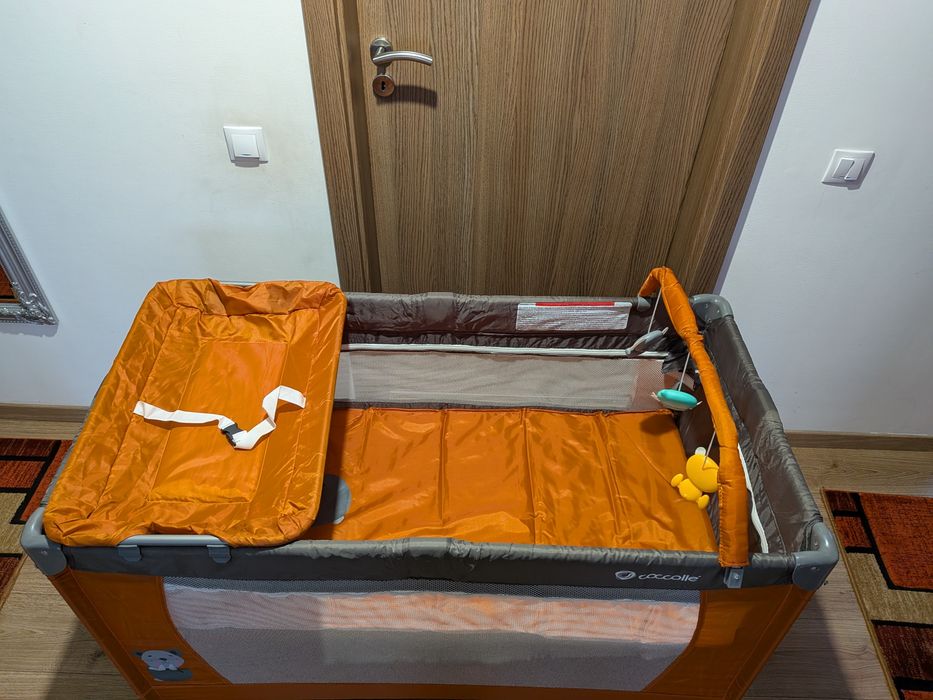 Pătuț pliabil + saltea