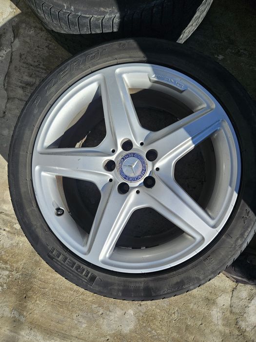 Джанти с гуми за Mercedes 5 x 112 спорт пакет 18 цола
