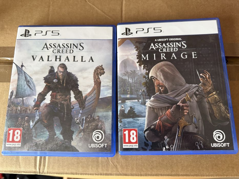 Assassin’s Creed Valhalla и Mirage за PS5