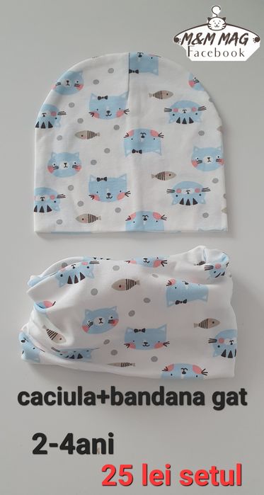 Caciulite fetite si baieti