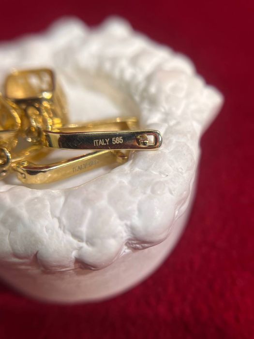 Золотые серьги/BariBarShop/0•0•12