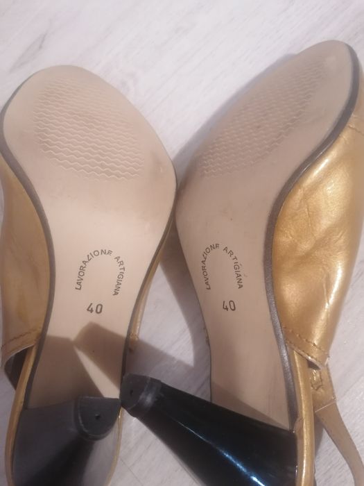 Pantofi dama italieni eleganti din piele, confectionati artizanal, 40