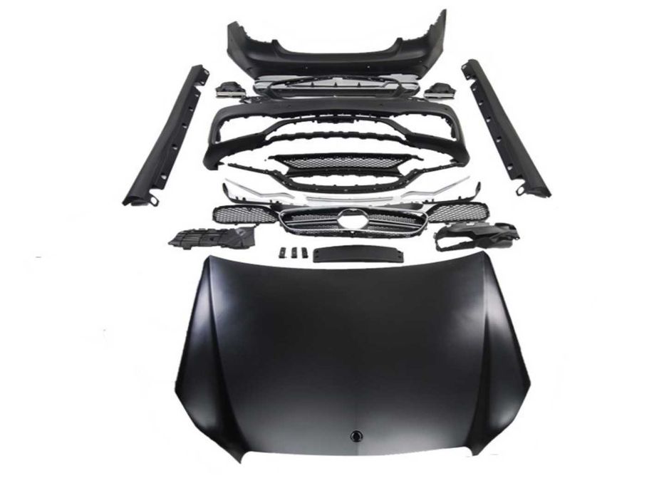 MERCEDES W212 E63 BODY KIT С ПРЕДЕН КАПАК (2013-2015)