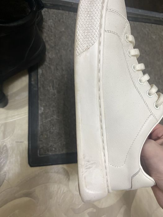 Кожанные кроссовки