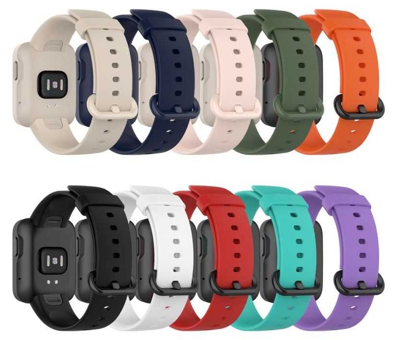Силиконови каишки за Xiaomi Redmi Watch/ Watch 2/ Watch 2 Lite/ POCO