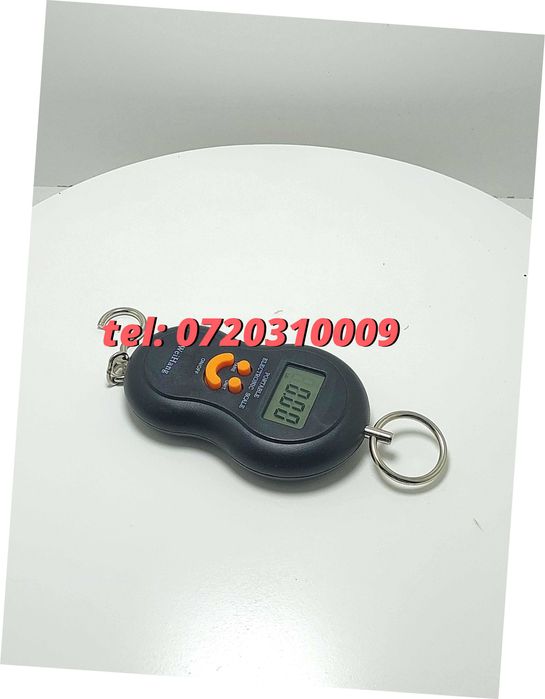Aparat Digital De Mana Cu Carlig  50kg  Ecran Lcd Iluminat
