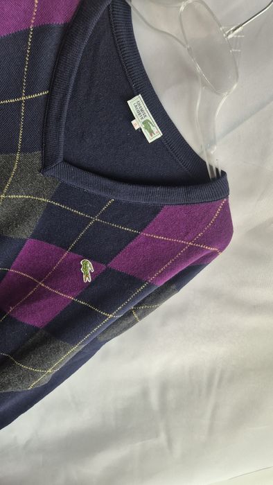 Pulover barbati lana 100% Lacoste nr.XL original