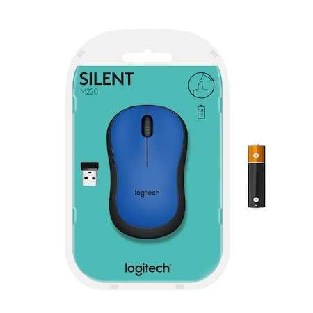 Mouse Logitech M220 Silent, Wireless