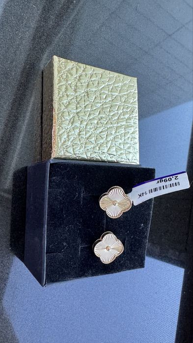 Серьги 585 новые