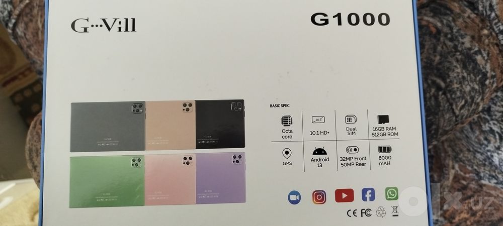 G-Will 1000 plansheti