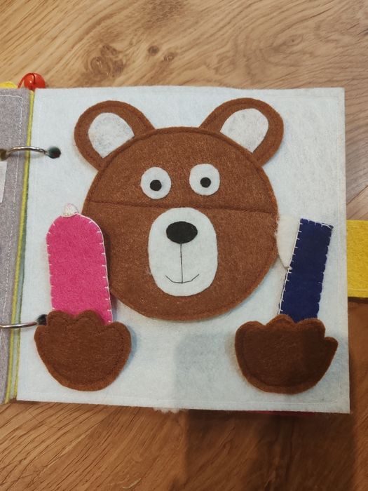 Cărticica senzoriala copii