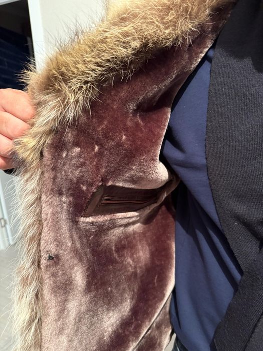 Мужская дубленка