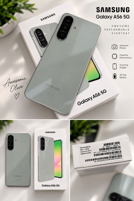 Samsung Galaxy A56 5G 8/128 GB, като нов!