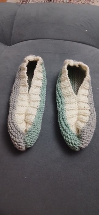 Вязаные следки ручной работы