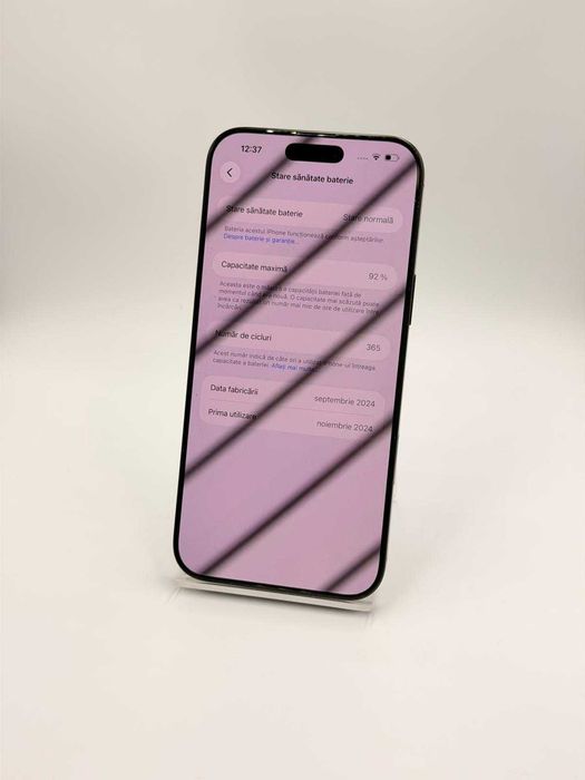 Amanet Lucky Gold VITAN / Iphone 16 PRO MAX / 256 GB 92% 356 INC / Factura / Garantie #56801