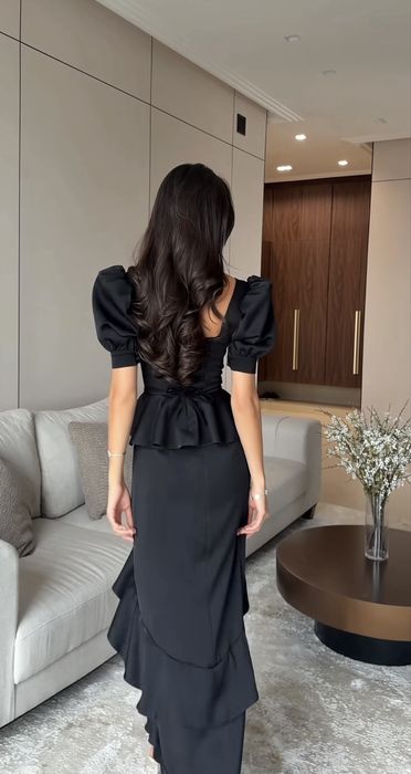 Платье Bergamo в черном цвете