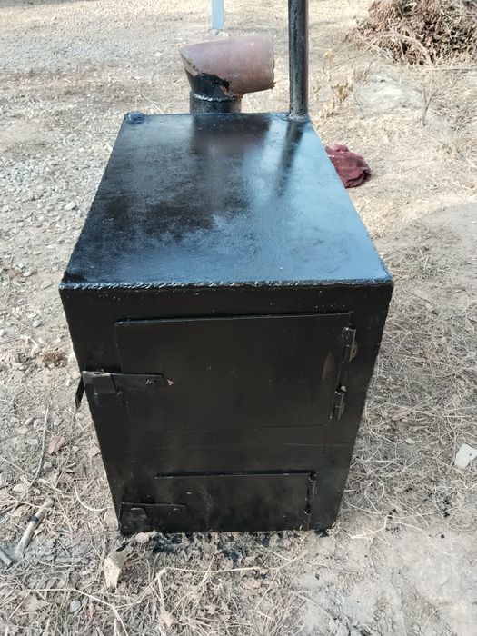 Печка на угле полностью рубашка