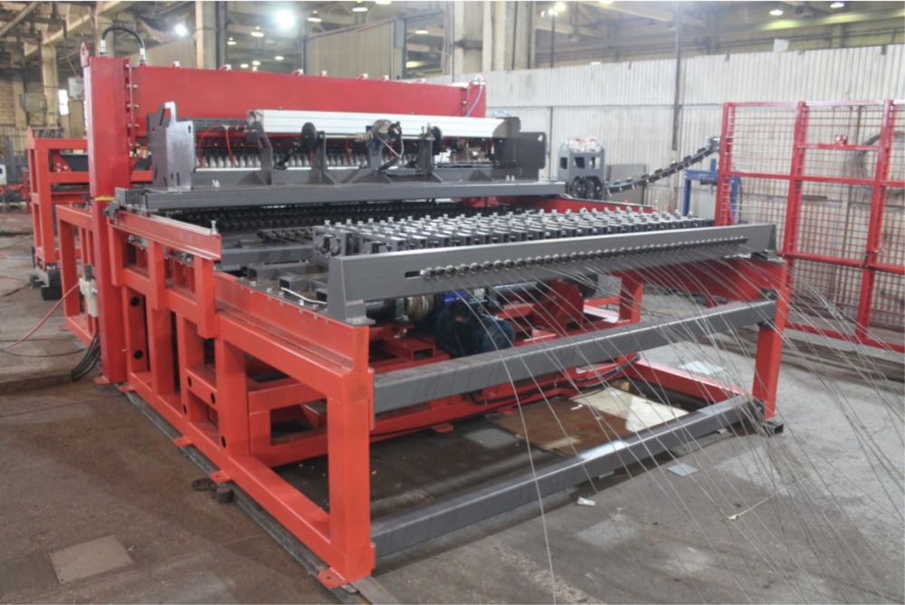 Кладочная сварная сетка станок