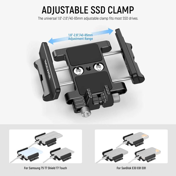 NEEWER UA035 Mount Bracket SSD Holder, държач за SSD