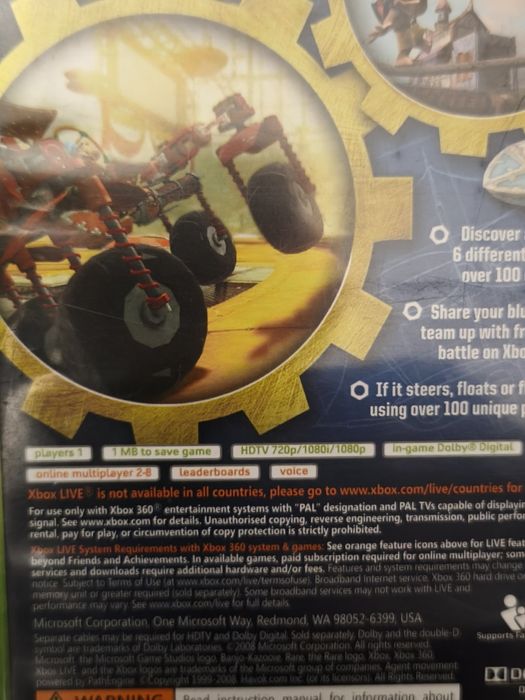 Joc/jocuri Banjo Kazooie Nuts & Bolts Xbox360/Xbox One