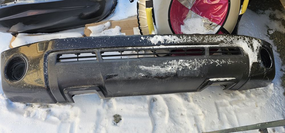 Крыло бампер решётка