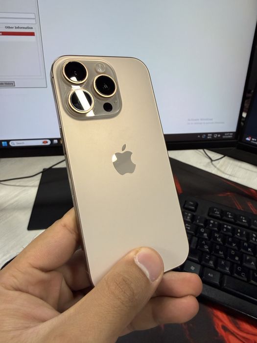 Iphone 16 pro 128 gold