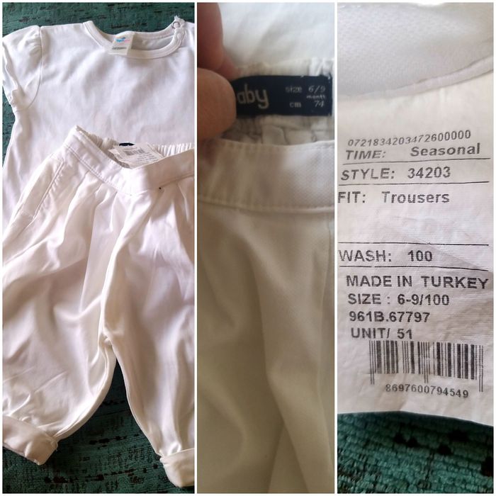 Детские вещи от 0 до 3 мес