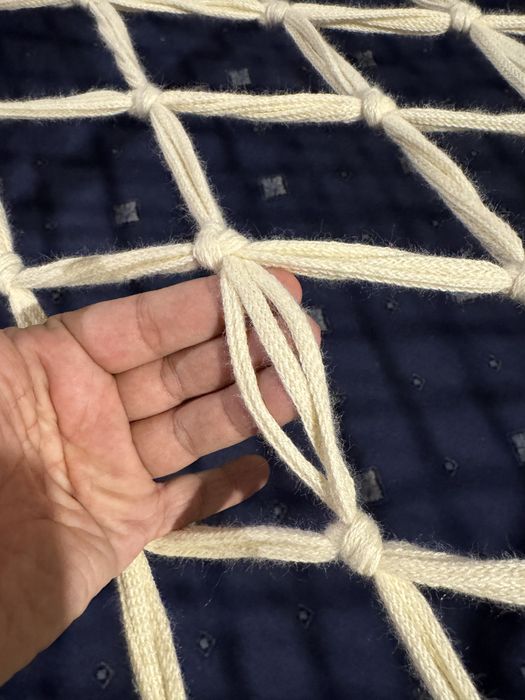 (СКИДКА!!) GAMAK ГАМАК сетчатый с деревянными планками ручная робота