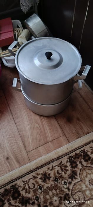 Мантоварка алюминиевая