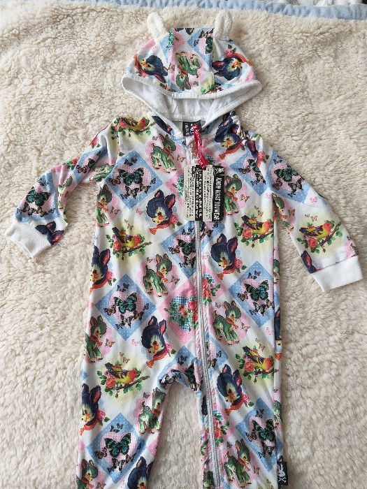 -50% ромпар 12-18м+ подарък пантофки