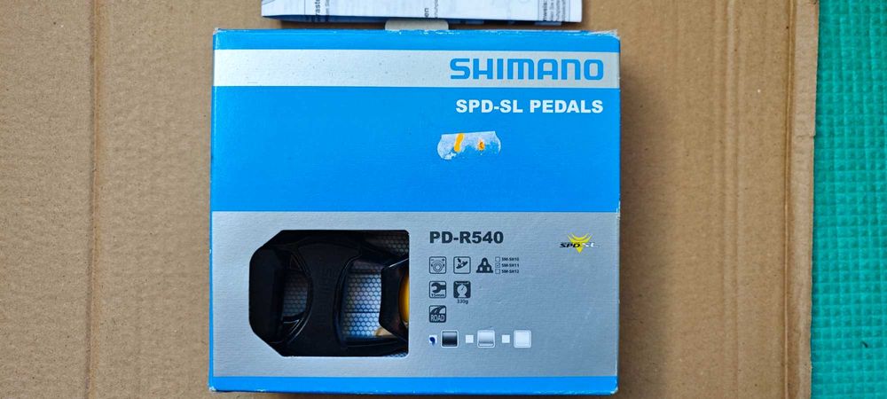 Продавам педали SPD Shimano PD-R540, нови с опкаовка