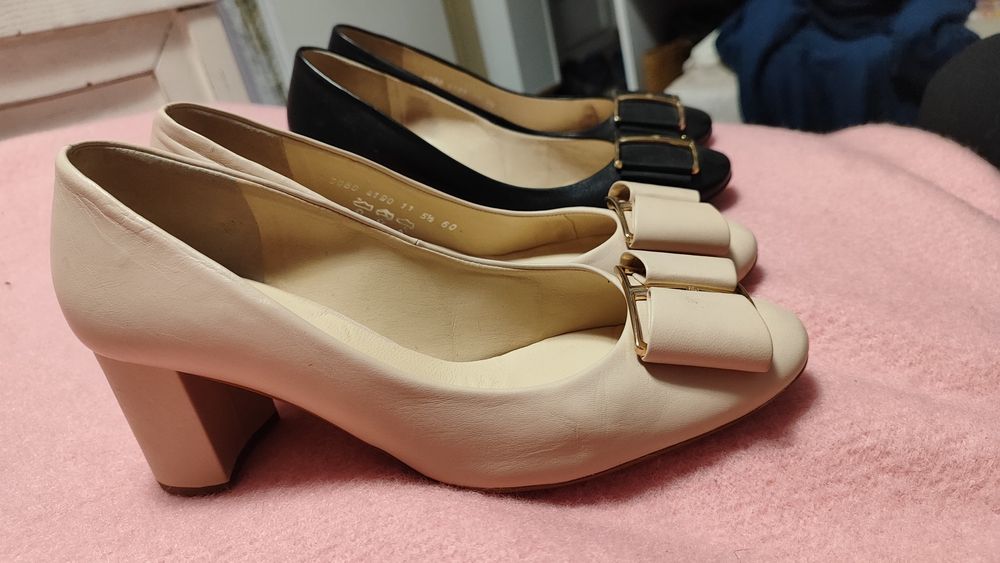 Дамски обувки Hőgl, размер 39, естествена кожа, безупречни