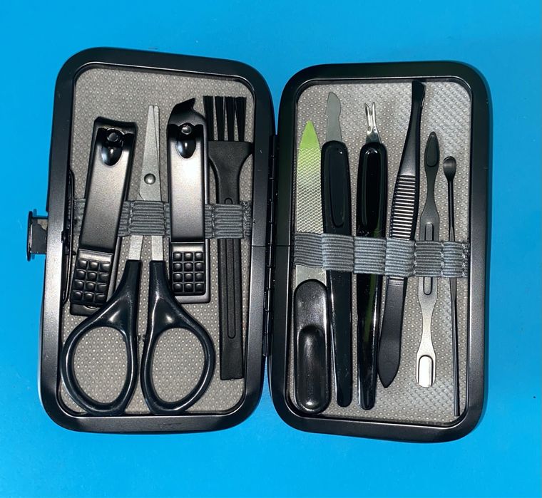 Trusă Manichiură și Pedichiură Profesională Black&Grey