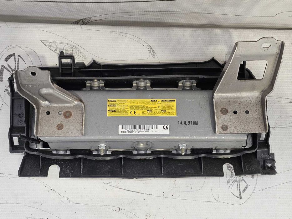 Airbag pasager bord Subaru Impreza IV / XV 2015 1.6 B Cod OEM: 98301FJ000VH, 0589-P1-000174, TG10D04001, WK70R40F763 (5G3)