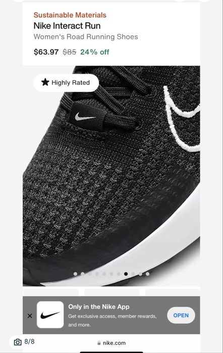 Nike Interact Run кроссовки для бега