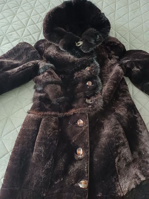 Шуба цигейка новая
