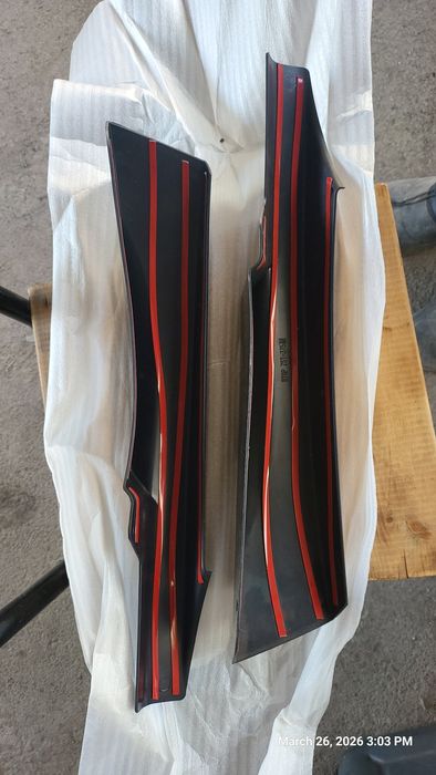 Накладки на бампер BMW 3 (E90)