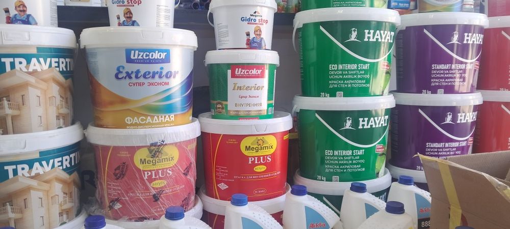 Kraska emulsiyalar optom narxlarda dastafka xizmati mavjud.